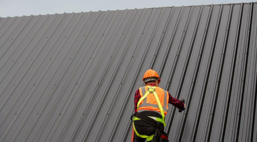 Professional metal roof installation services in Dupree, SD